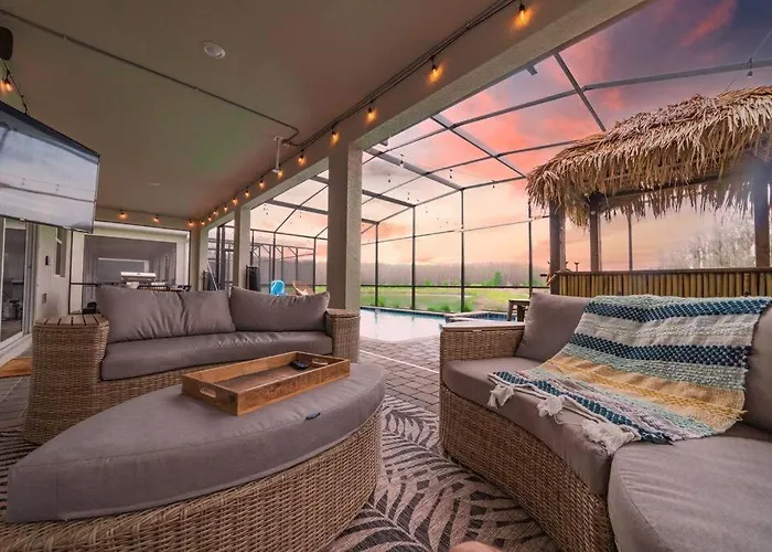 Dream Vacation Home With Lake View, Pool, More, And Walking Distance To Resort