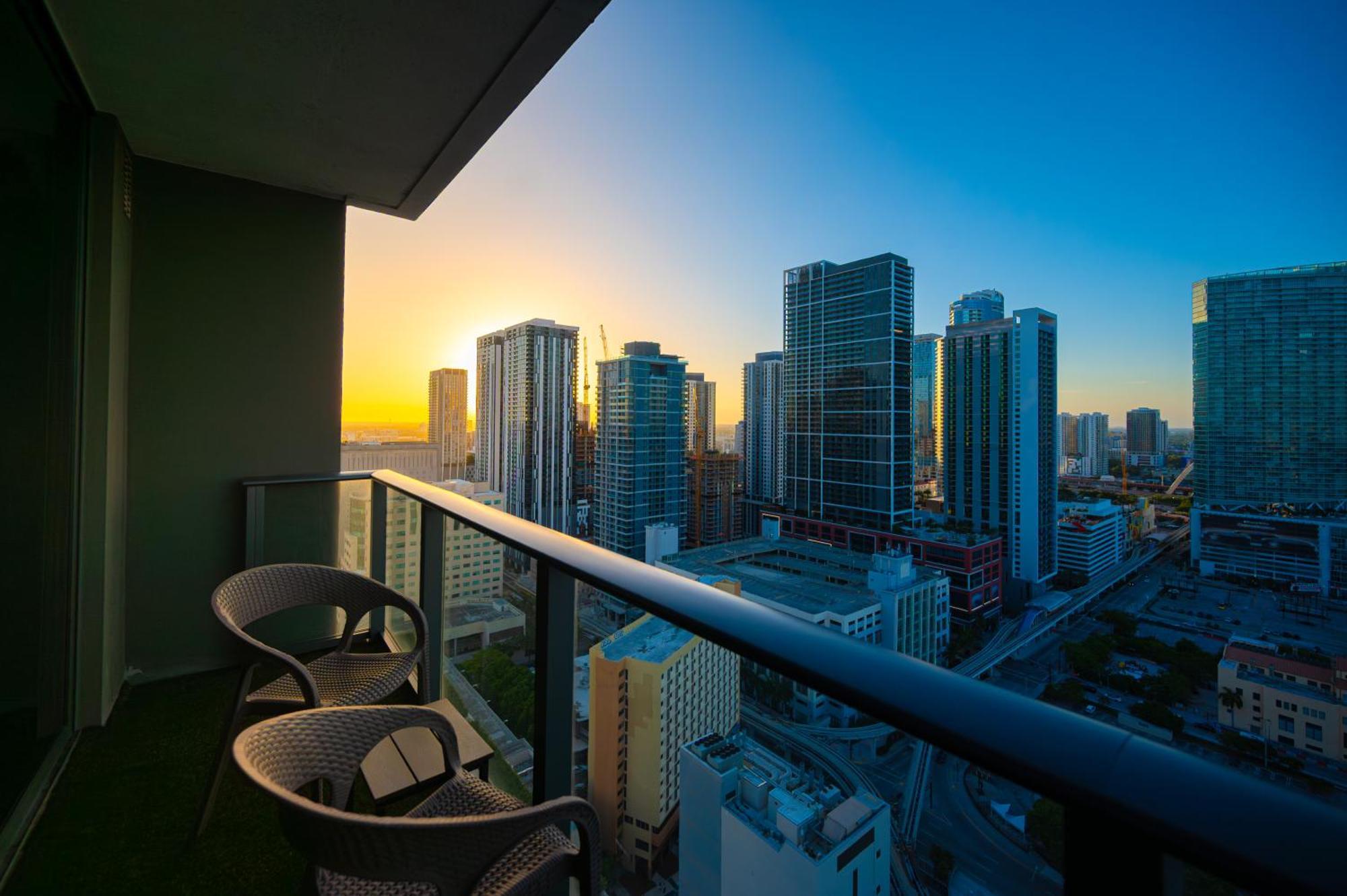 Apartment Luxury Loft - Free Parking - Ocean View - Brickell Downtown