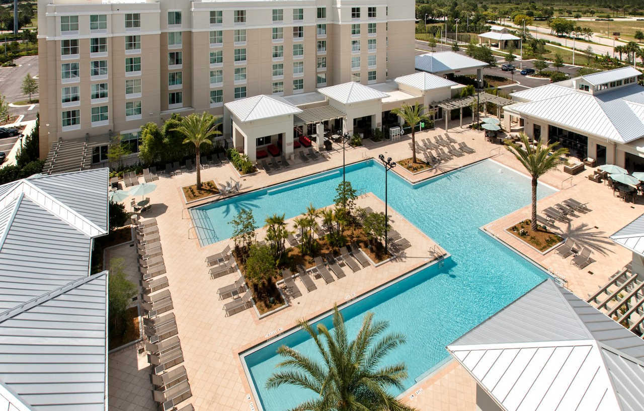 Hotel Springhill By Marriott Orlando At Flamingo Crossings Town Center-western Entrance Four Corners