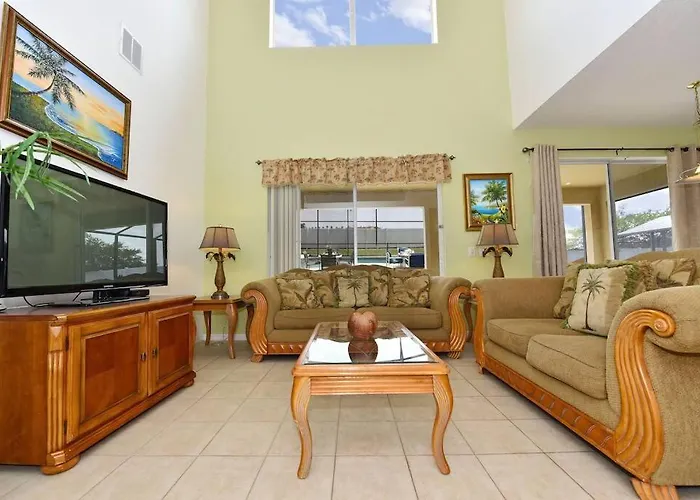 Sunny Pool Home In Gated Resort Near Disney & Golf -630