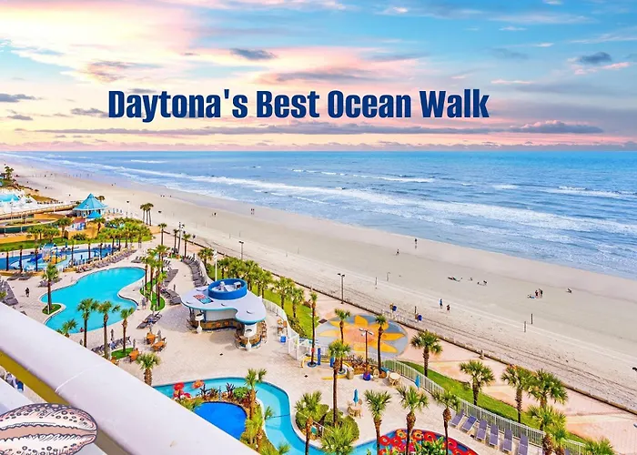 16Th Floor 1 Bedroom Resort Condo Direct Oceanfront Wyndham Ocean Walk Resort Daytona Beach 1605