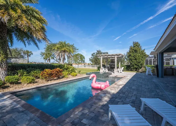 Luxurious 4Bd Villa Private Pool & Spa At Champions Gate Resort 9021