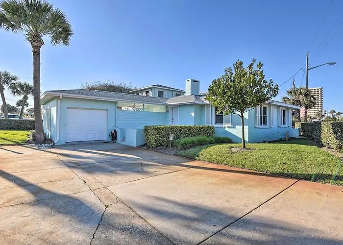 Modern Seaview House - 200 Yards To Daytona Beach!