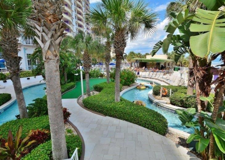 Apartment Vacation In Comfort And Luxury - 2br Direct Oceanview - Wyndham Ocean Walk - 2432-1 Daytona Beach