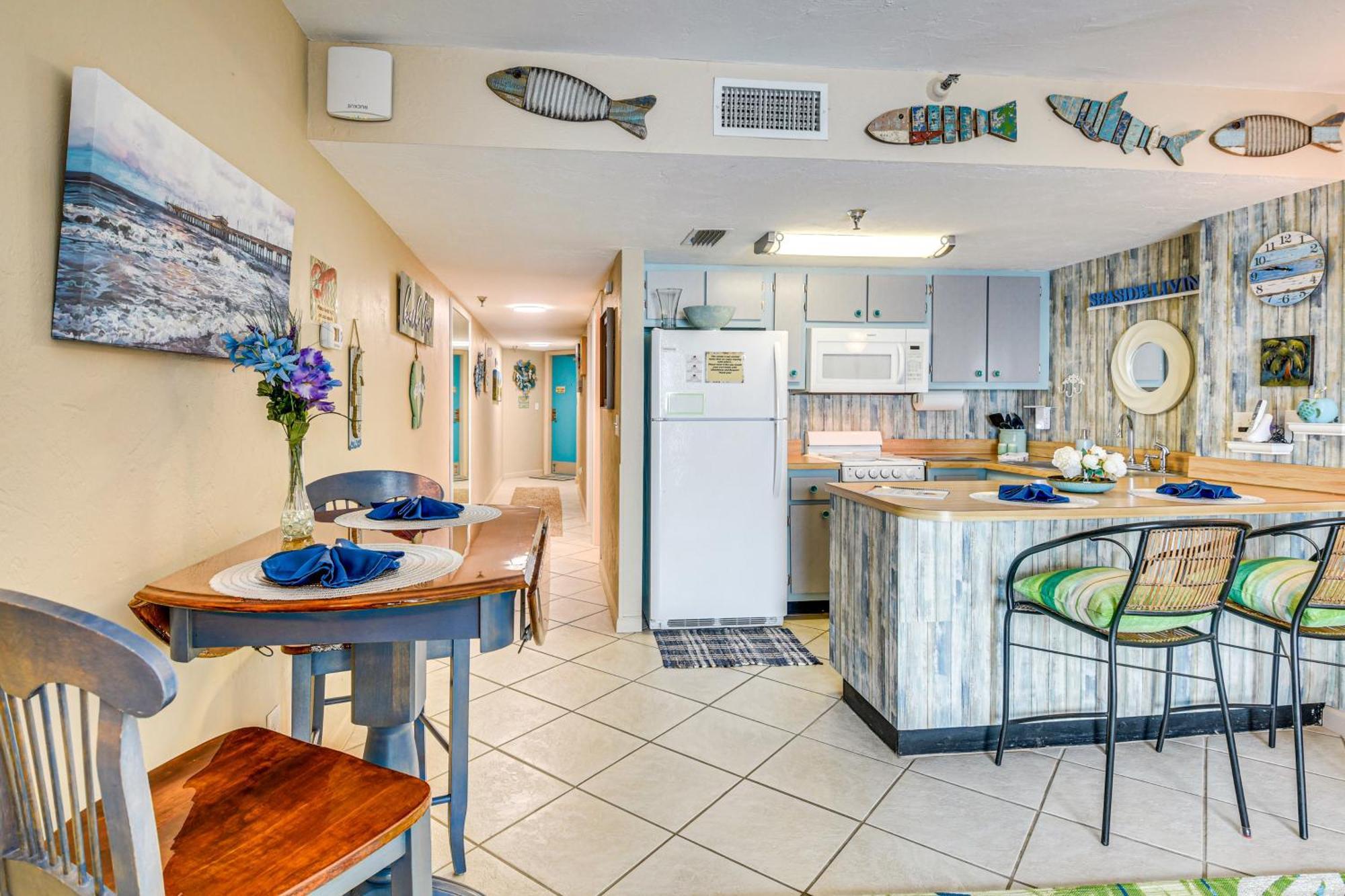 Daytona Shores With Ocean Views! Daytona Beach Shores
