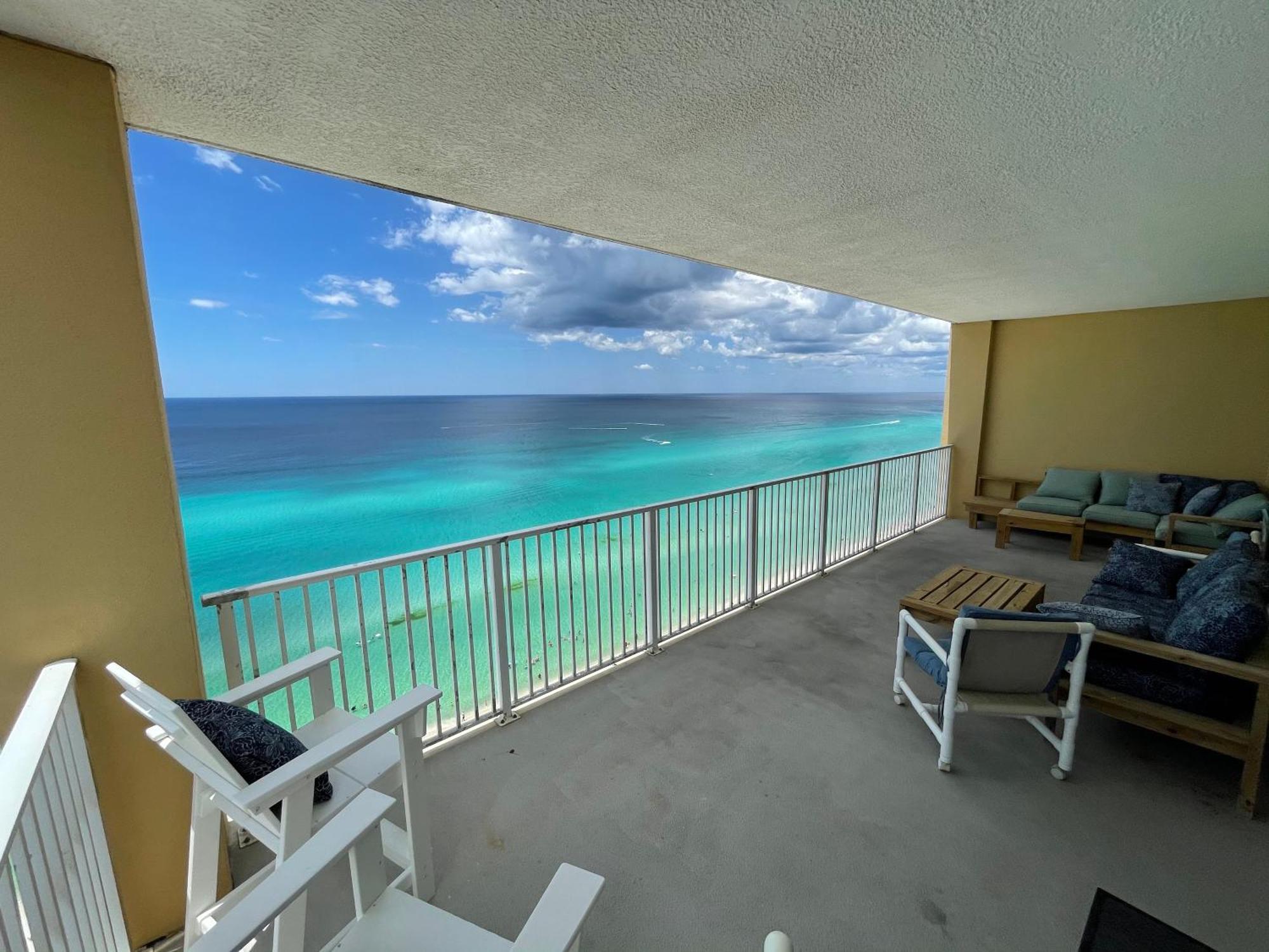 Apartment Tropic Winds 1701 Premium Corner Unit With 2 Parkings! Free Chairs Service! Panama City Beach