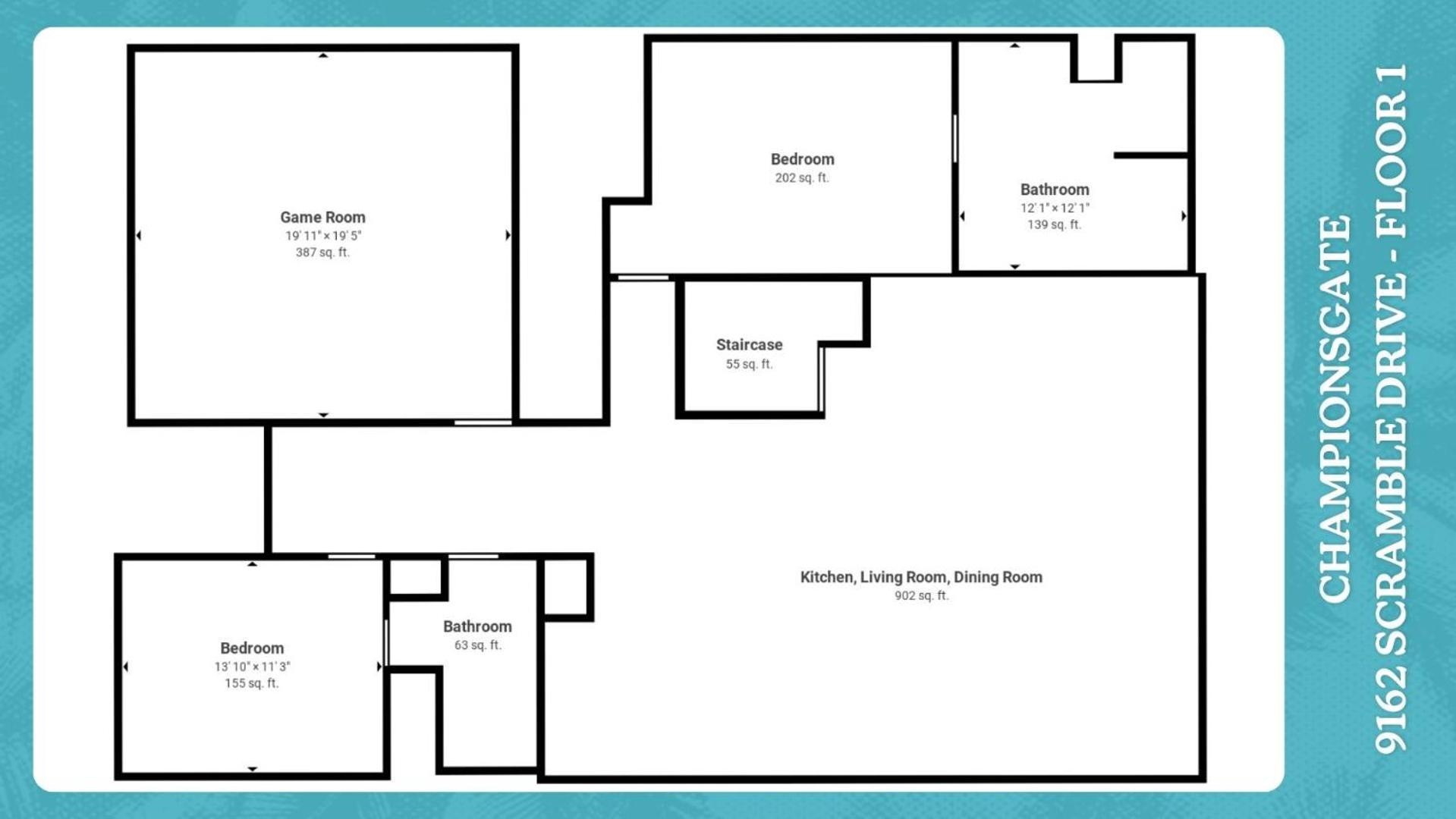 Championsgate Vacation Pool 8br * Davenport