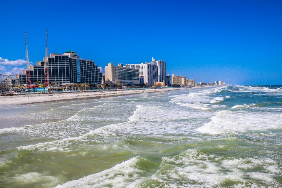 Apartment Penthouse Floor 1 Bedroom Direct Oceanfront Wyndham Ocean Walk - Daytona Funland 1908 Daytona Beach