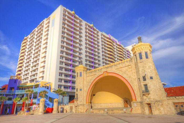 Apartment 16th Floor 1 Bedroom Direct Oceanfront Wyndham Ocean Walk Daytona 1605 *