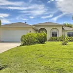 Quiet Home With Backyard And Grill In Cape Coral!