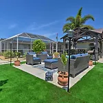 Waterfront Bradenton Home Heated Pool And Fire Pit