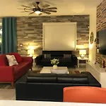 8 Bedrooms, 5 Bathrooms. Theater Room + Pool/Spa + Wifi