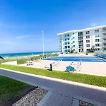 Ocean View From Your Private Balcony With Direct Beach Access To The No-Drive Beach!
