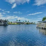 Updated Canalfront Home In Cape Coral With Pool