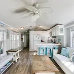 Walk To Beach Miramar Tropical Cabana With Deck!