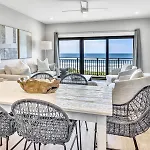 Paradise Palms, Renovated 30A Gulf Front Condo, Sleeps 6, Private Beach Access & 2 Bikes