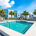 Spacious Modern Condo With Pool Table, Rooftop Terrace And Large Loft Reunion Resort Water Park Access Near Disney At Spectrum Resort Orlando By Rentyl B34-246