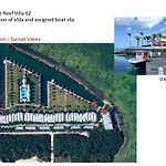 Waterfront Luxury Villa 62 With Sunset Views And Boat Slip Villa