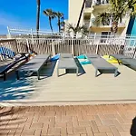 Sea Dunes 502 Beach Oasis Beachfront Condo With Pool Hot Tub Free Beach Service 0488