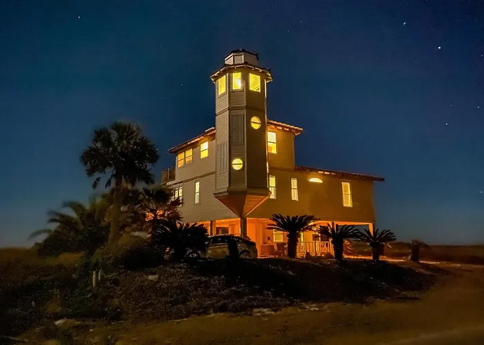 Lighthouse By The Sea
