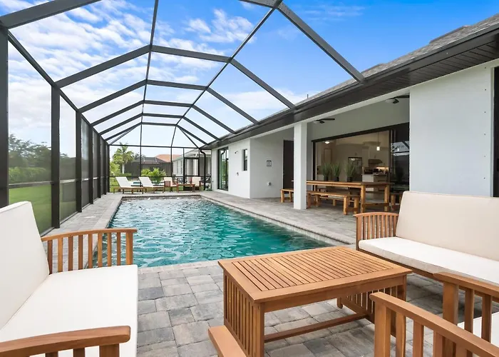 Sw Fl Oasis - 4Bdr - 3Bth - Pool - Game Room - Sleeps 10 Or More