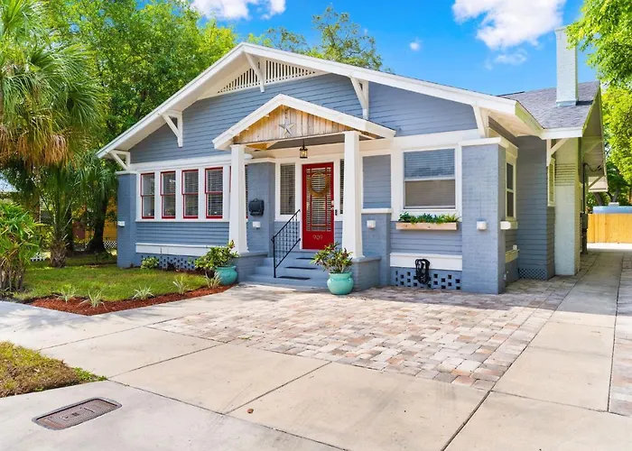 Four Different Options At One Great Location-- 1 - Spacious 3 Bed 2 Bath House Or 2- 2Nd Floor 2 Bed 1 Bath Guesthouse Or 3- 1St Floor Studio Or 3- A Tiny Home Rv