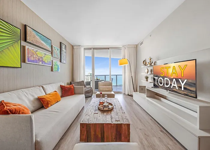 Splendid Resort - Oceanview 1Bdr & 1Ba Apt Right On The Beach, Heated Pool, Gym
