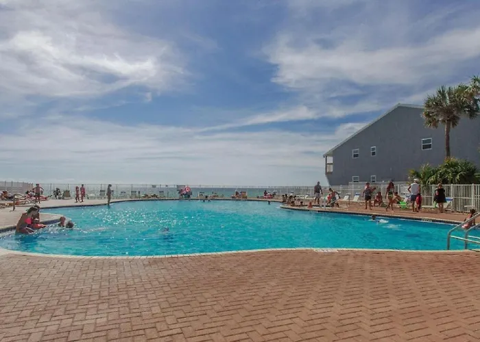 Beachfront Spacious Renovated Condo - Pools, Hot Hub, Spa - Walk To Pier Park In Pcb