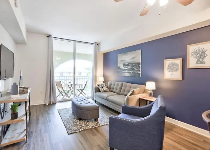 1Br Rooftop Pool-10 Min Walk To Beach