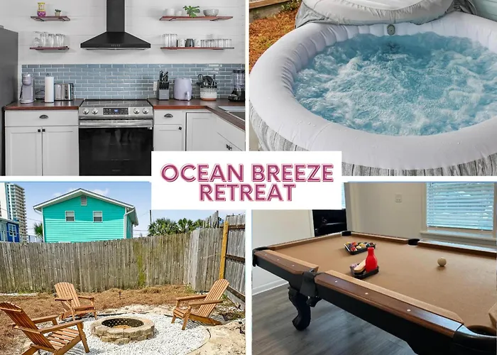 Beachside Bliss - Breakfast, Walk To Schooners, Sleeps 15, Fenced Privacy