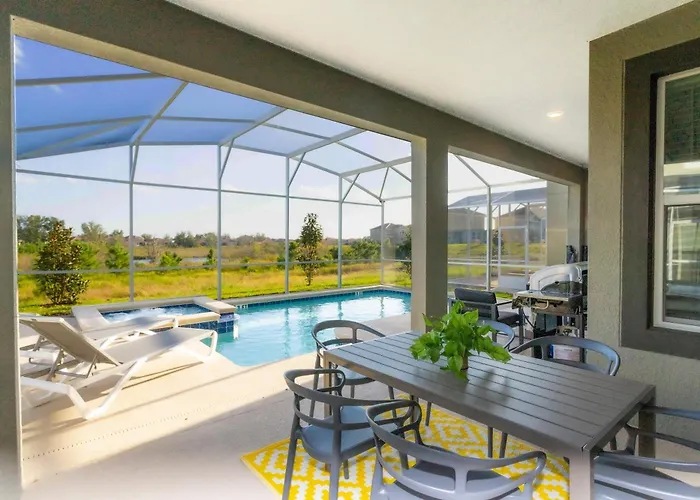Gorgeous 6 Bd Sf Close To Disney W/ Pool @ Champions Gate Resort 712