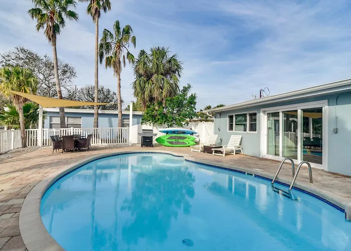 Canal-Front Home With Private Pool And Dock!