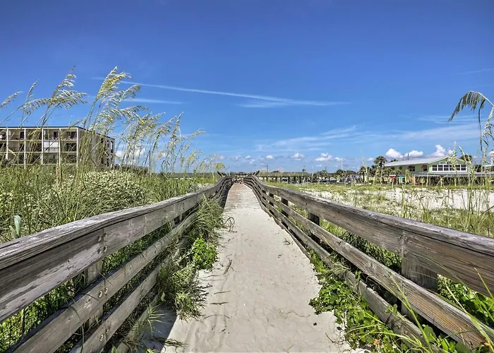 Oceanfront St Augustine Studio With Pool Access!