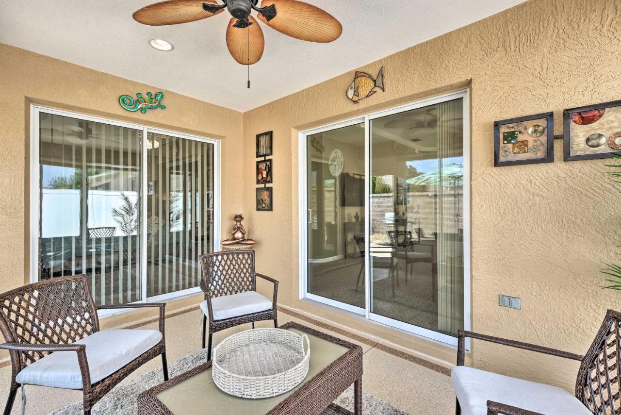 Villa Sunny Courtyard With Patio Golf And Dine! The Villages