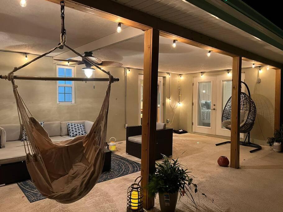 Pool House With One Of A Kind Garden *