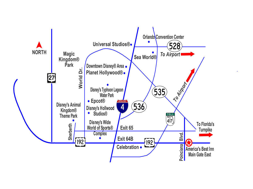 Hotel Red Lion Orlando Buena Vista South- Near Kissimmee