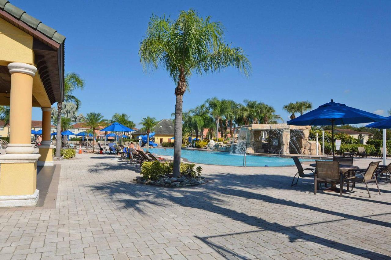 Villa Paradise Palms- 5 Bed Townhome W/splashpool-3024 Kissimmee