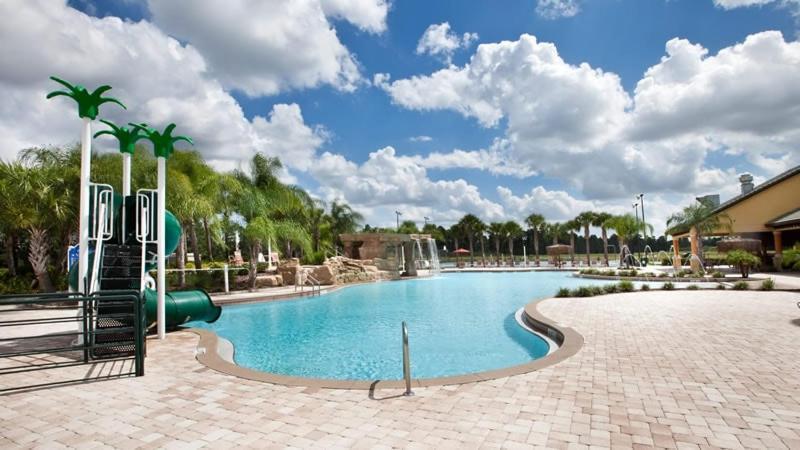 Paradise Palms- 5 Bed Townhome W/splashpool-3024 Kissimmee