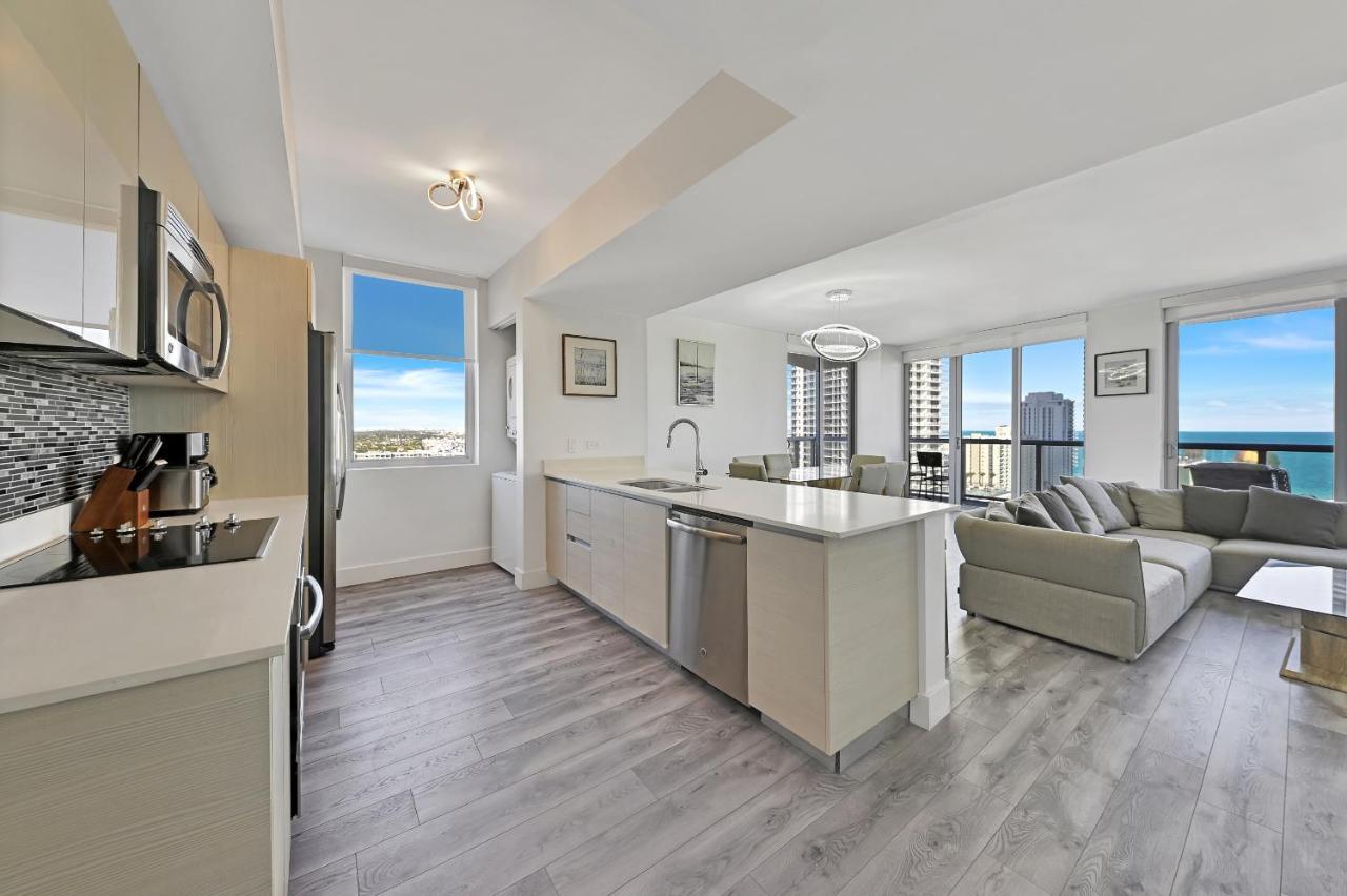 Three-bedroom Beachwalk Hallandale Beach