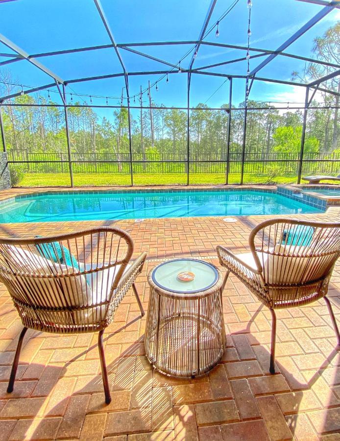 8br Near Disney-view/privacy/pool & Spa/ps5/ev * Kissimmee