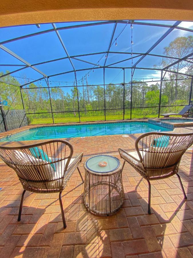 8br Near Disney-view/privacy/pool & Spa/ps5/ev *