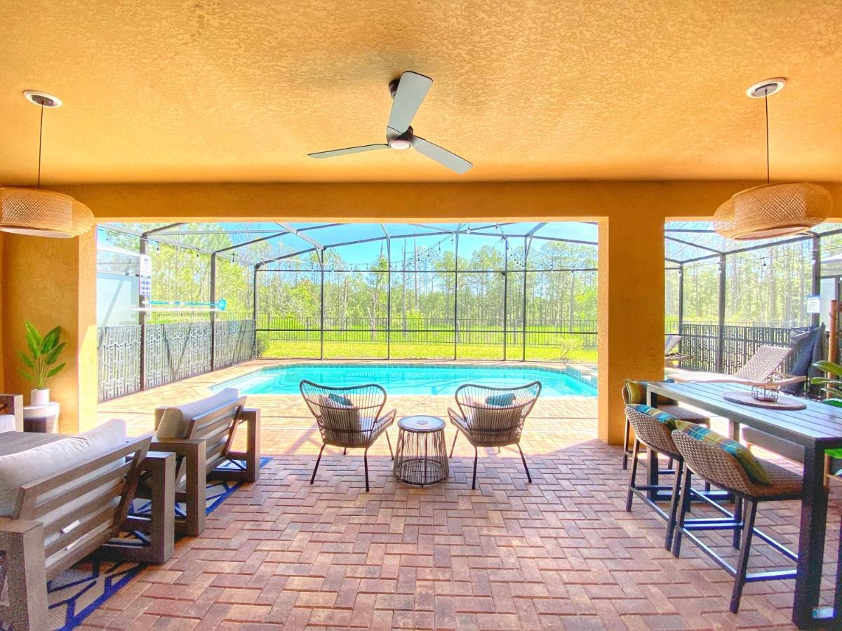 8br Near Disney-view/privacy/pool & Spa/ps5/ev Villa *