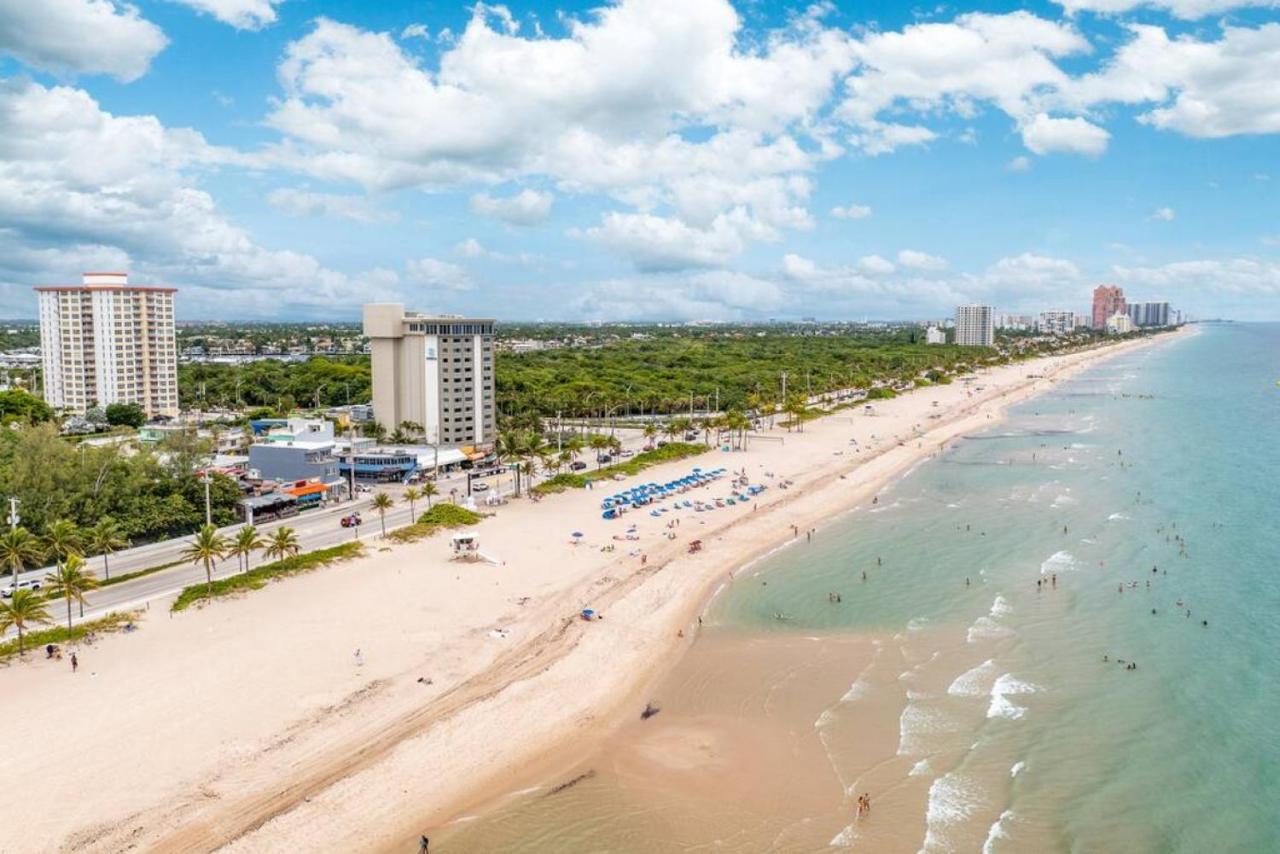 The Purple Pelican Beachfront With Ocean Balcony Unit 1 Fort Lauderdale