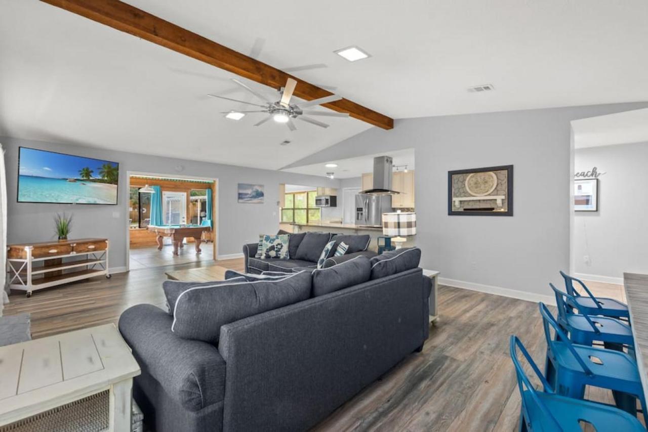 The Flip Flop Stop - Private Heated Pool, Pool House, Backyard Oasis And Game Panama City Beach