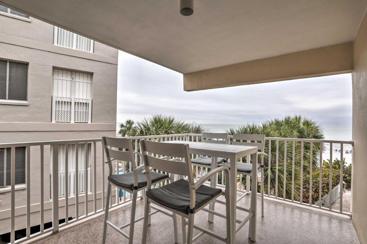 Apartment Indian Shores With 2 Balconies And Pool Access! *