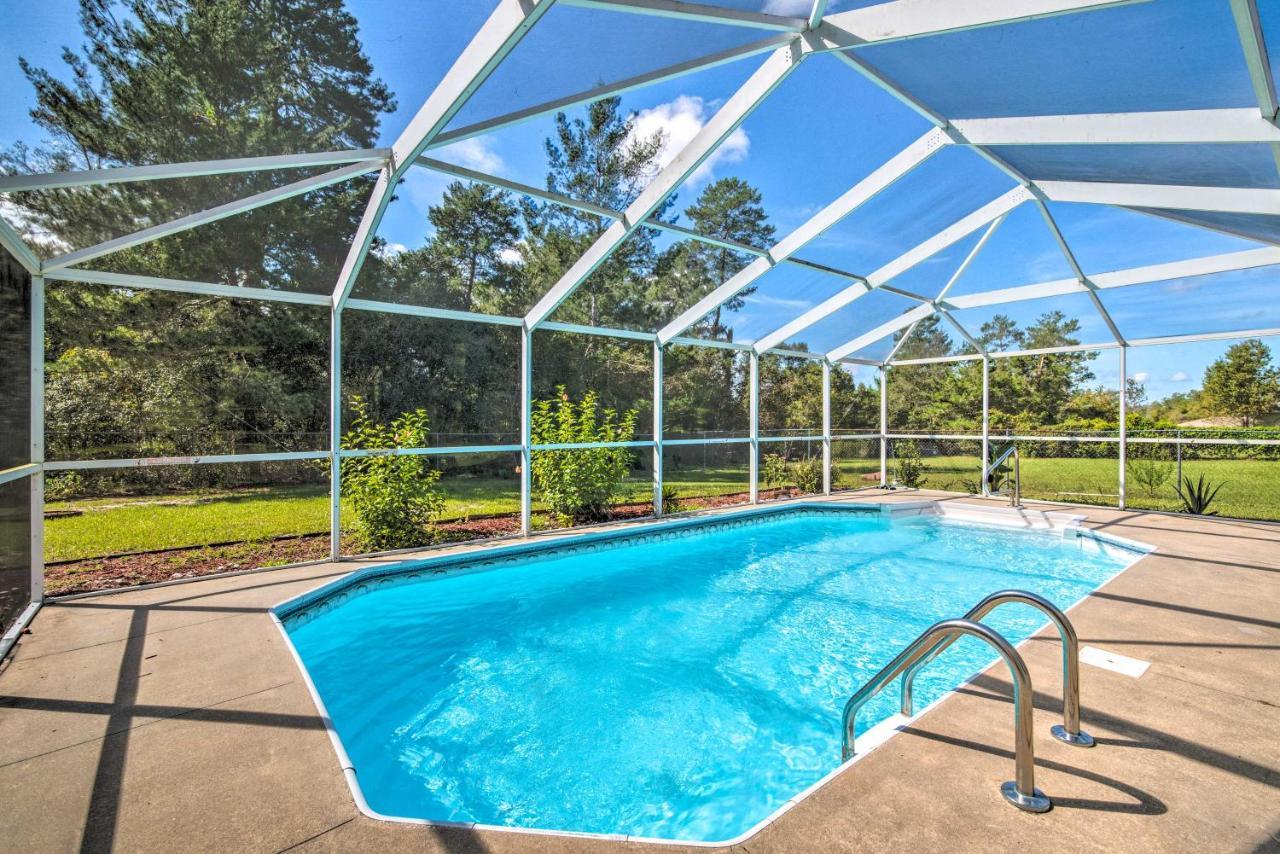 Pet-friendly Ocala Escape With Private Pool And Yard! Marion Oaks