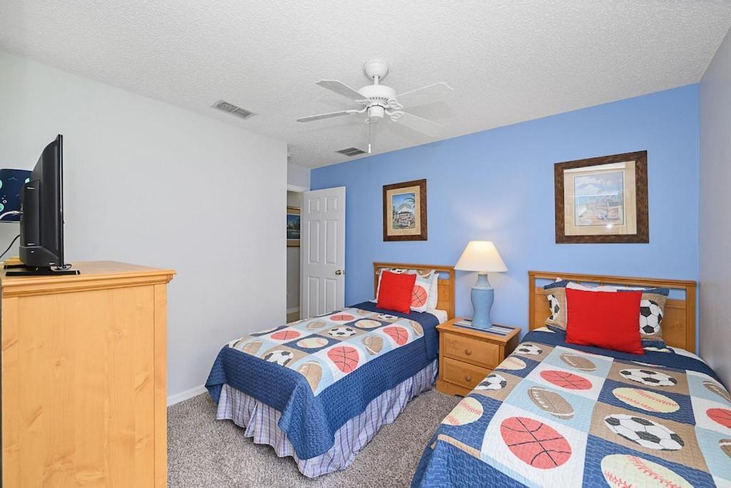 Cozy Private At Terra Resort, South Facing Pool Spa, Near Disney, Seaworld *
