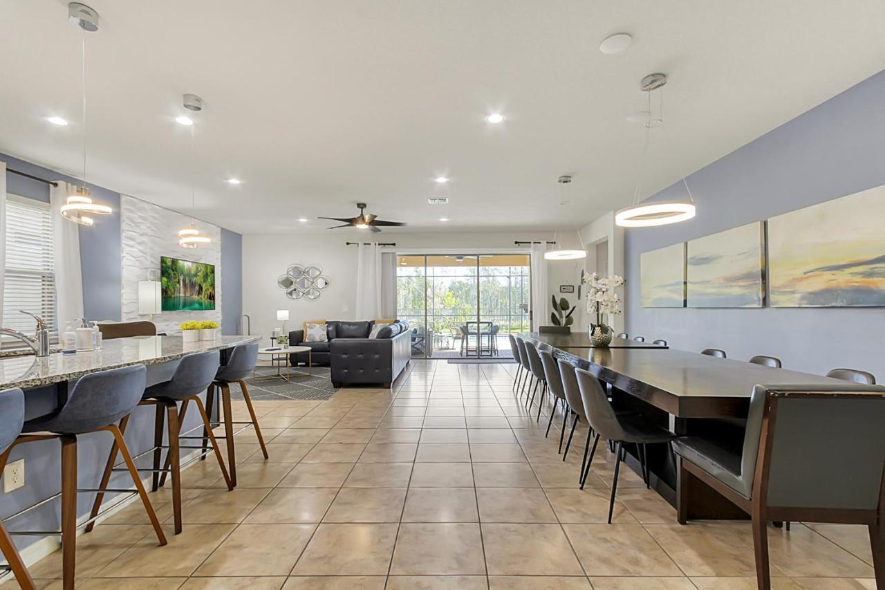 8br Near Disney-view/privacy/pool & Spa/ps5/ev Villa Kissimmee