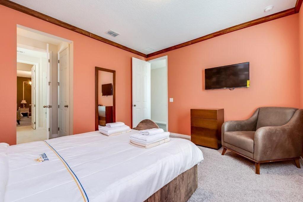 Bsv1773 - Luxury 8 Bedroom 6 Bathroom In The Desirable Solara Kissimmee