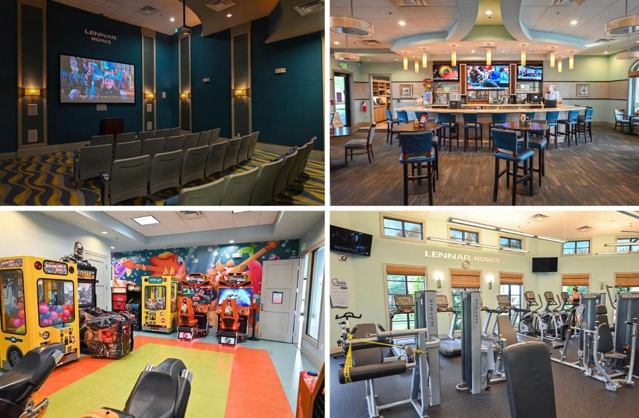 Theater Pool Spa Game-room Near Disney Holiday home Kissimmee